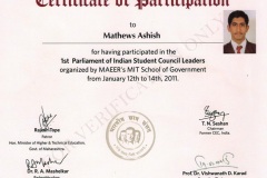 Z-Cert-IndianStudentParliament